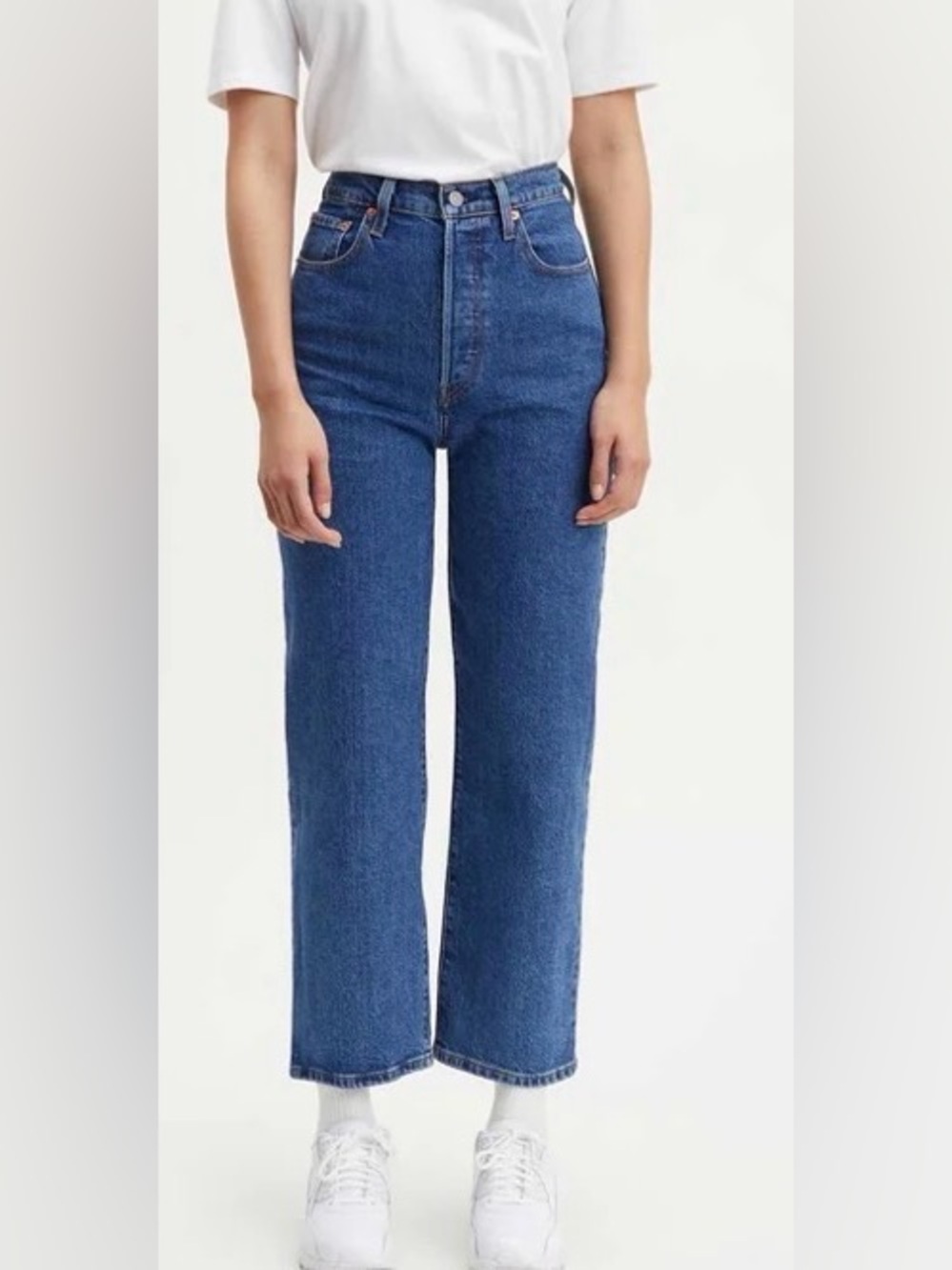 Levi’s Ribcage Straight Ankle Jeans Georgie W28 High Rise